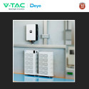 Immagine 4 - V-Tac Deye GB-W-Pack12-2-A3 Armadio Rack da Terra 10 Accumulatori BMS LiFePO4 120,3kWh per Inverter Trifase - SKU 12821
