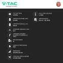 Immagine 3 - V-Tac VT-91600 Batteria BMS Rack LiFePO4 48V 200Ah 9,6kWh Garanzia 10 Anni Inverter Impianto Fotovoltaico CEI 0-21 - SKU 12718