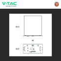 Immagine 5 - V-Tac VT-91600 Batteria BMS Rack LiFePO4 48V 200Ah 9,6kWh Garanzia 10 Anni Inverter Impianto Fotovoltaico CEI 0-21 - SKU 12718