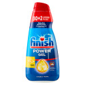 Immagine 1 - Finish Power Gel al Limone Detersivo Lavastoviglie Pulizia Efficace e Brillantezza 30+2 Lavaggi - Flacone da 600ml