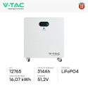 Immagine 2 - V-Tac VT-48290 Batteria BMS LiFePO4 51,2V 314Ah 16,07kWh Garanzia 10 Anni Inverter Impianto Fotovoltaico CEI 0-21 - SKU 12765