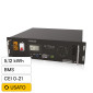 Immagine 1 - V-Tac VT48100E-P2 Batteria BMS Rack LiFePO4 51,2V 100Ah 5,12kWh per Inverter Impianto Fotovoltaico CEI 0-21 - SKU 11377