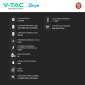 Immagine 3 - V-Tac Deye GB-W-Pack12-2-A3 Armadio Rack da Terra 10 Accumulatori BMS LiFePO4 120,3kWh per Inverter Trifase - SKU 12821
