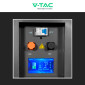 Immagine 13 - V-Tac VT-10240B Batteria BMS LiFePO4 51,2V 200Ah 10,24kWh CEI 0-21 Inverter Colore Nero - SKU 12282