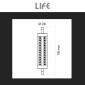 Immagine 6 - Life Lampadina LED R7s 18W Tubolare L118 SMD - mod. 39.932117C / 39.932117N