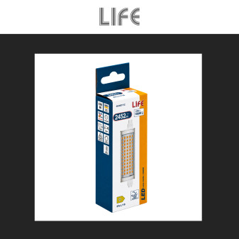 Life Lampadina LED R7s 18W Tubolare L118 SMD
