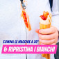 Immagine 3 - Vanish Oxi Action White Smacchiatore Sbiancante in Polvere Rimuove Macchie e Odori Senza Pre-Trattare - Barattolo da 500g