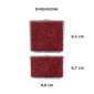 Immagine 5 - Champ Astuccio Porta Sigarette in Metallo Fantasia Mandala con Fascia Elastica Ferma Sigarette - Box da 12 Astucci