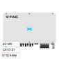 Immagine 1 - V-Tac VT-61060 INVT Inverter On Grid 60kW Trifase IP66 Wi-Fi per Impianto Fotovoltaico CEI 0-21 - SKU 11631