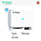 Immagine 2 - V-Tac VT-61060 INVT Inverter On Grid 60kW Trifase IP66 Wi-Fi per Impianto Fotovoltaico CEI 0-21 - SKU 11631