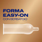 Immagine 3 - Preservativi Durex Real Feel con Forma Easy-On Senza Lattice - Confezione da 10 Profilattici