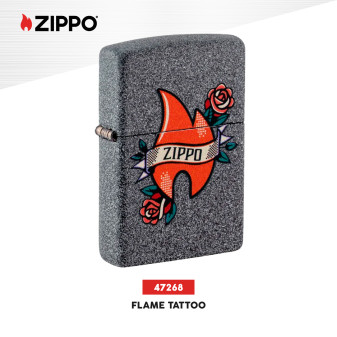 Accendino Zippo mod. 47268 Flame Tattoo Design