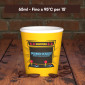 Immagine 3 - 199 Bicchierini da Caffè in Carta Riciclabile con Fantasia ArcadeCUP da 65ml - Confezione da 50 Bicchieri