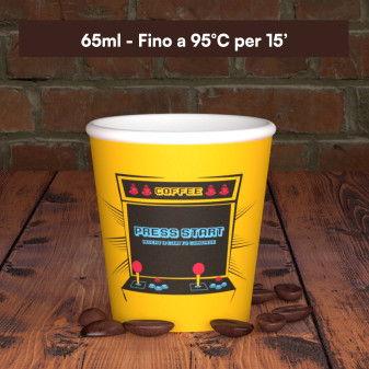 199 Bicchierini da Caffè in Carta ArcadeCUP da 65ml