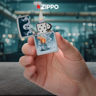 Accendino Zippo mod. 47436 Ghost Lighter Design