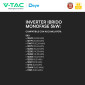 Immagine 4 - V-Tac Deye Inverter Monofase Ibrido On-Grid / Off-Grid 5kW IP65 CEI 0-21 Garanzia 10 Anni Display LCD - SKU 12696