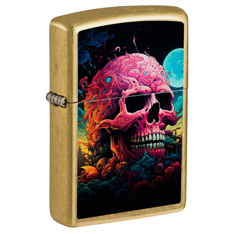 Accendino Zippo mod. 47281 Space Skull Design