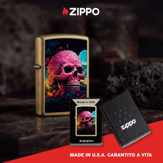 Accendino Zippo mod. 47281 Space Skull Design