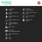 Immagine 3 - V-Tac VT-48200B Batteria Rack BMS LiFePO4 48V 200Ah 9,60kWh per Inverter Impianto Fotovoltaico CEI 0-21 - SKU 11523