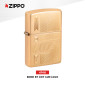 Immagine 2 - Zippo Accendino a Benzina Ricaricabile e Antivento con Fantasia Bond BT 007 Gun Logo - mod. 47413