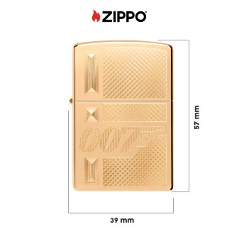 Accendino Zippo mod. 47413 Bond BT 007 Gun Logo