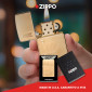 Immagine 5 - Zippo Accendino a Benzina Ricaricabile e Antivento con Fantasia Bond BT 007 Gun Logo - mod. 47413