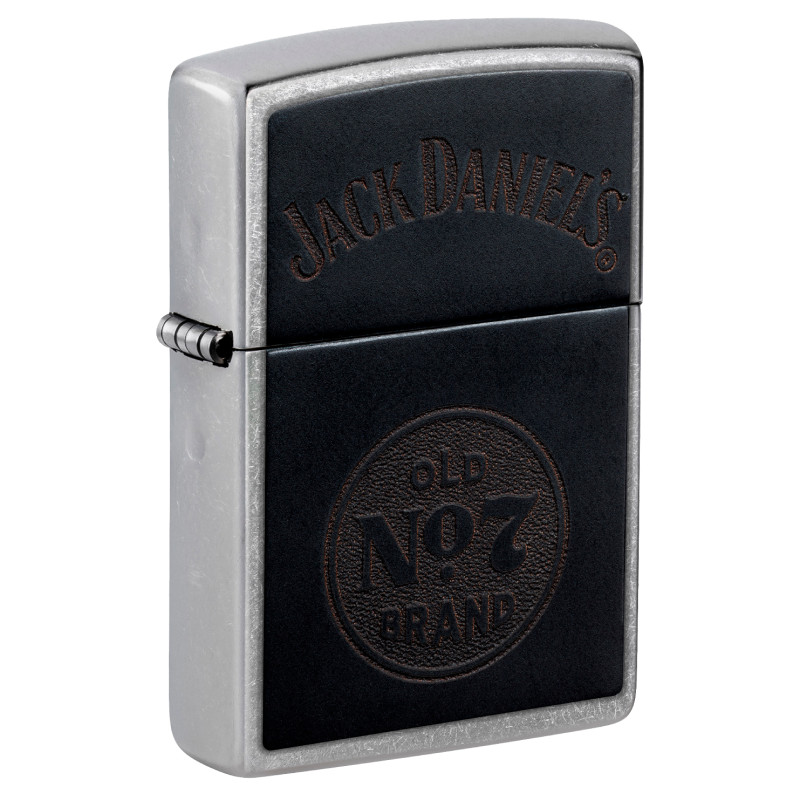 Accendino Zippo mod. 47417 Jack Daniel's Nero
