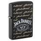 Immagine 1 - Zippo Accendino a Benzina Ricaricabile e Antivento con Fantasia Jack Daniel's - mod. 47416