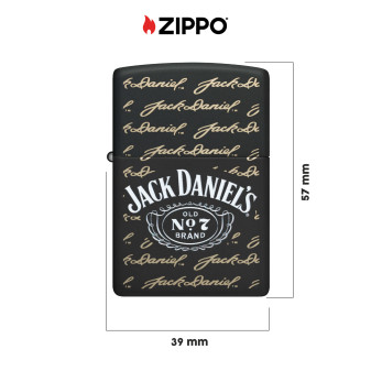 Accendino Zippo 47416 Jack Daniel's