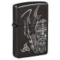 Immagine 1 - Zippo Accendino a Benzina Ricaricabile e Antivento con Fantasia Norse Design - mod. 47278