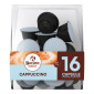Immagine 1 - 16 Capsule Baciato Caffè Gusto Cappuccino Cialde Compatibili Nescafè Dolce Gusto