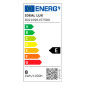 Immagine 7 - Ideal Lux Lampadina LED E27 8W Globo G125 Filament in Vetro Trasparente con Calotta Satinata - mod. 157580