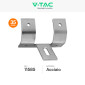 Immagine 3 - V-Tac Kit Struttura in Alluminio per Montaggio di 8 Pannelli Solari Fotovoltaici 30mm da 400W a 590W su Tetto Lamiera Grecata