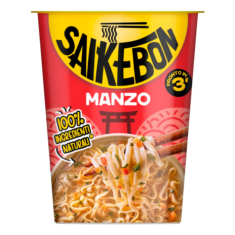 Star Saikebon Noodles Gusto Manzo - Cup da 60g