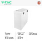 Immagine 4 - V-Tac Kit Inverter 3,6kW Monofase IP65 LCD CEI 0-21 + Batteria Rack LiFePO4 9,60kWh Impianto Fotovoltaico - SKU 12344 + 11523