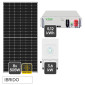 Immagine 1 - Kit Fotovoltaico Monofase 4,04kWp - 8 Pannelli Trina Solar + Inverter 3,6kW + Batteria 5,12kWh