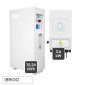 Immagine 1 - V-Tac Kit Inverter 3,6kW Monofase IP65 LCD CEI 0-21 + Batteria LiFePO4 10,24kWh Impianto Fotovoltaico - SKU 12344 + 12279
