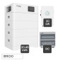 Immagine 1 - Kit Inverter Trifase Deye 20kW + Batteria BMS LifePo4 20,48kWh + Quadro DC 3 Stringhe + Quadro AC Chint CEI 0-21