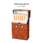 Immagine 2 - Champ Porta Sigarette Porta Pacchetto in Plastica Rigida Fantasia Skull & Strass
