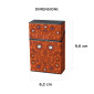 Immagine 5 - Champ Porta Sigarette Porta Pacchetto in Plastica Rigida Fantasia Skull & Strass