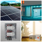 Immagine 10 - Kit Fotovoltaico Monofase 5,05kWp - 10 Pannelli Trina Solar + Inverter 5kW + Batteria 10,24kWh + Quadri AC/DC
