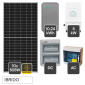 Immagine 1 - Kit Fotovoltaico Monofase 5,05kWp - 10 Pannelli Trina Solar + Inverter 5kW + Batteria 10,24kWh + Quadri AC/DC