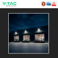 Immagine 6 - V-Tac VT-44205 Faro LED Floodlight 200W SMD IP65 Chip CREE Serie Super Bright 185 lm/W Colore Nero - SKU 9896-6 / 9897-6