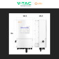 Immagine 11 - V-Tac Solis Inverter Monofase Ibrido On-Grid / Off-Grid 6kW IP66 CEI 0-21 per Impianto Fotovoltaico - SKU 12223
