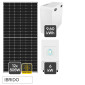 Immagine 1 - Kit Fotovoltaico Monofase 6,06kWp - 12 Pannelli Trina Solar + Inverter 6kW + Batteria 9,60kWh
