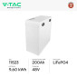 Immagine 4 - Kit Fotovoltaico Monofase 6,06kWp - 12 Pannelli Trina Solar + Inverter 6kW + Batteria 9,60kWh
