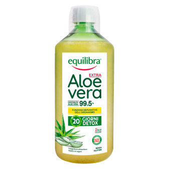Equilibra Integratore per la Depurazione Aloe Vera Extra 99,5%