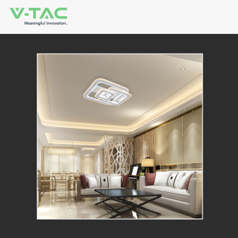 V-Tac VT-84040 Plafoniera LED a Superficie 80W SMD CCT