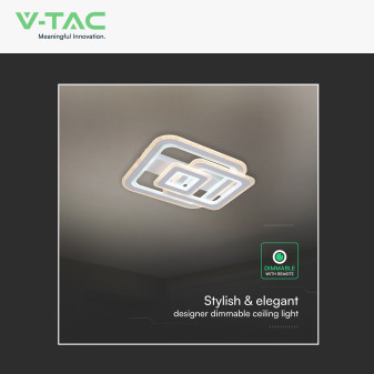 V-Tac VT-84040 Plafoniera LED a Superficie 80W SMD CCT