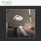 Immagine 10 - V-Tac VT-84040 Plafoniera LED a Superficie 80W SMD Changing Color CCT Dimmerabile con Telecomando Colore Bianco - SKU 24176
